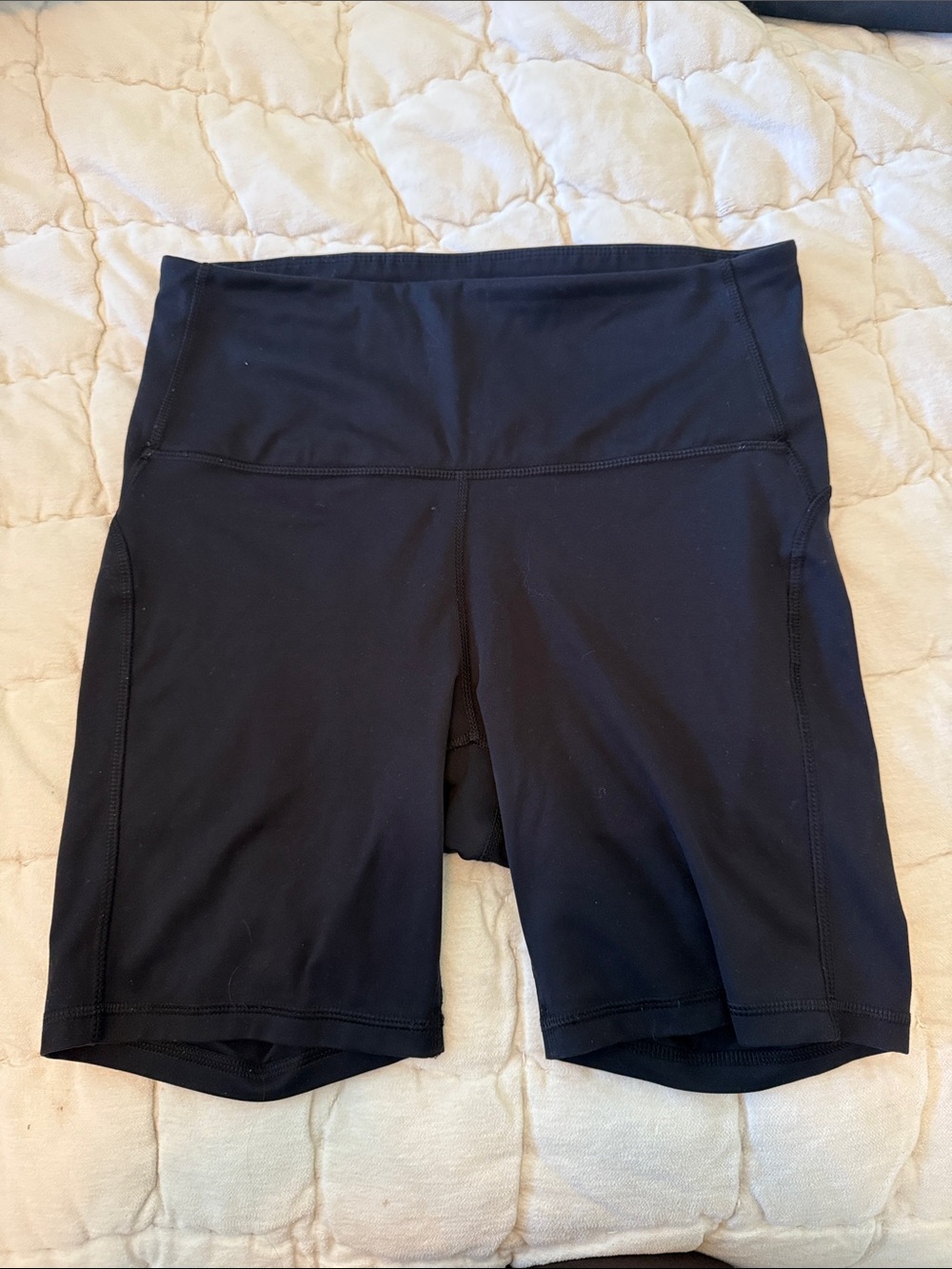 all in motion Black High-Rise Bike Shorts